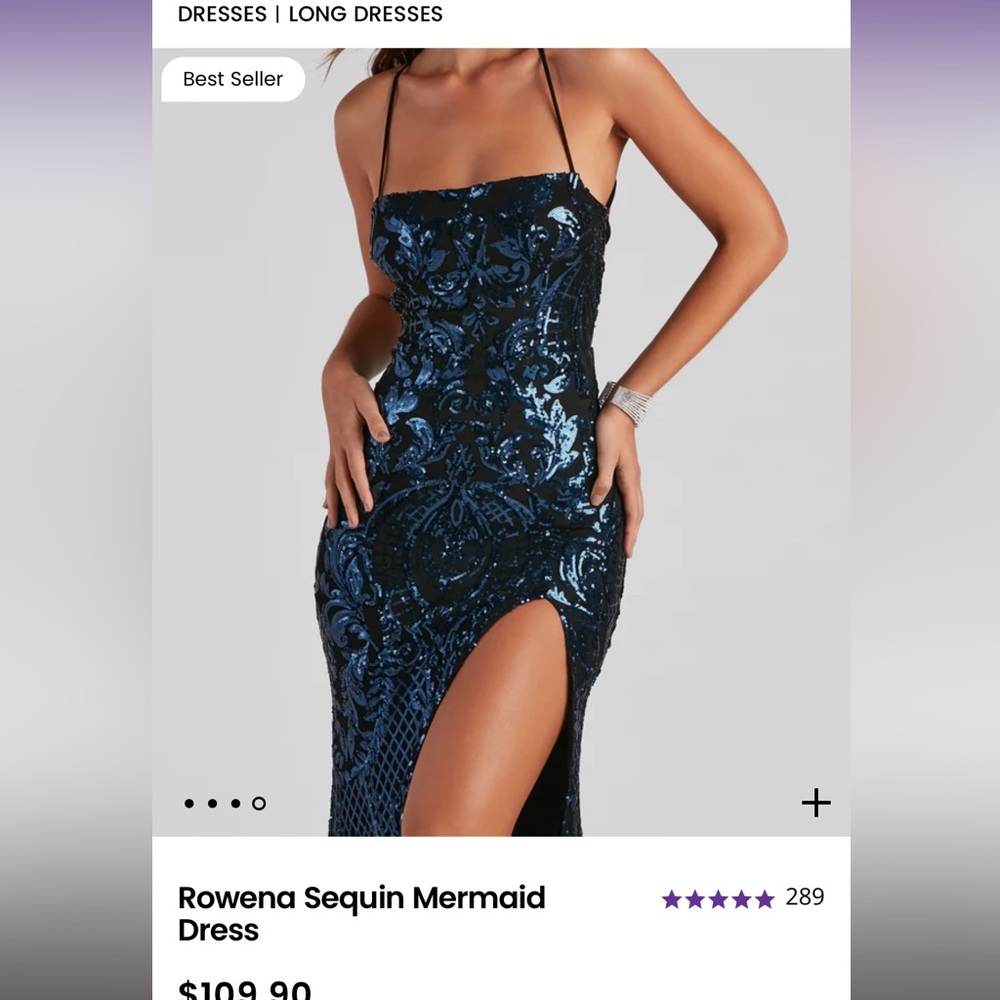 Rowena Sequin Mermaid Dress